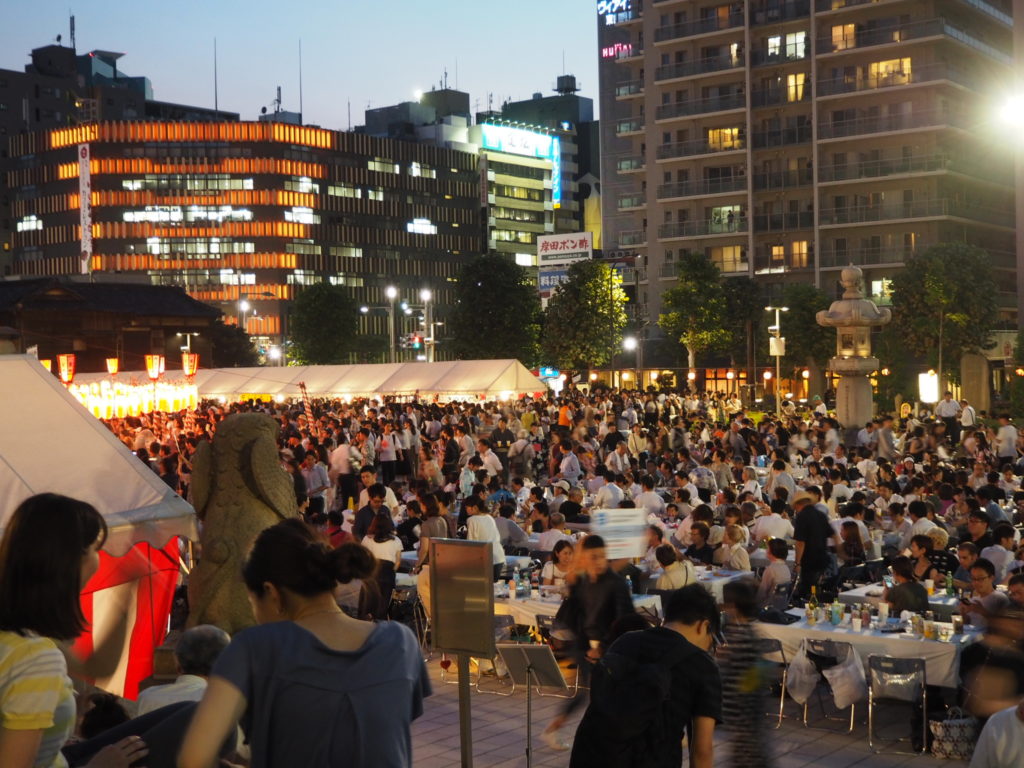 築地本願寺納涼盆踊り大会2