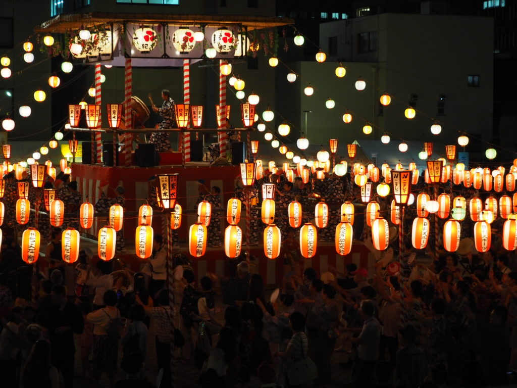 築地本願寺納涼盆踊り大会3
