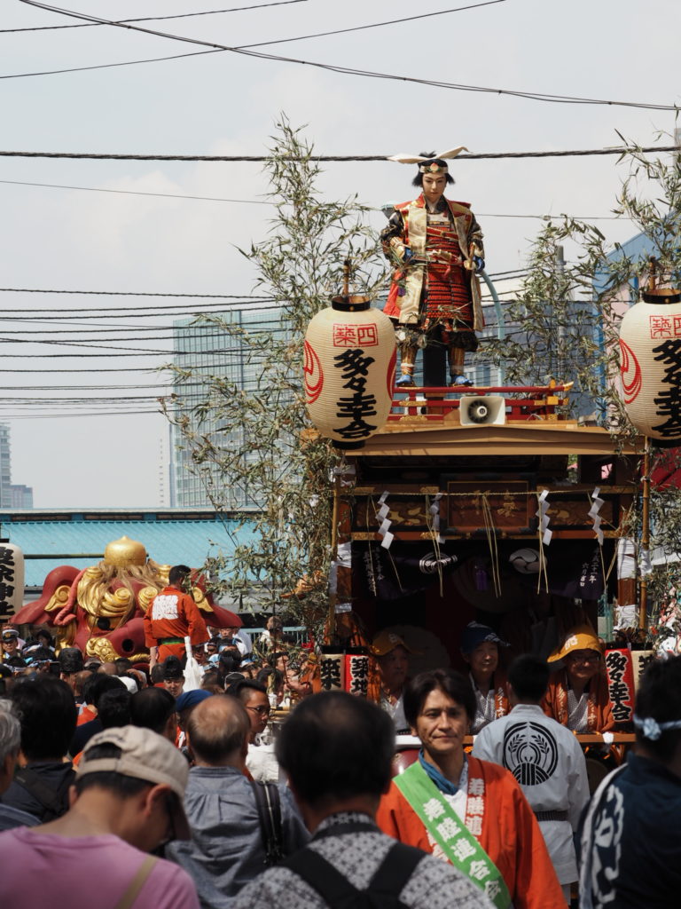 つきじ獅子祭り1