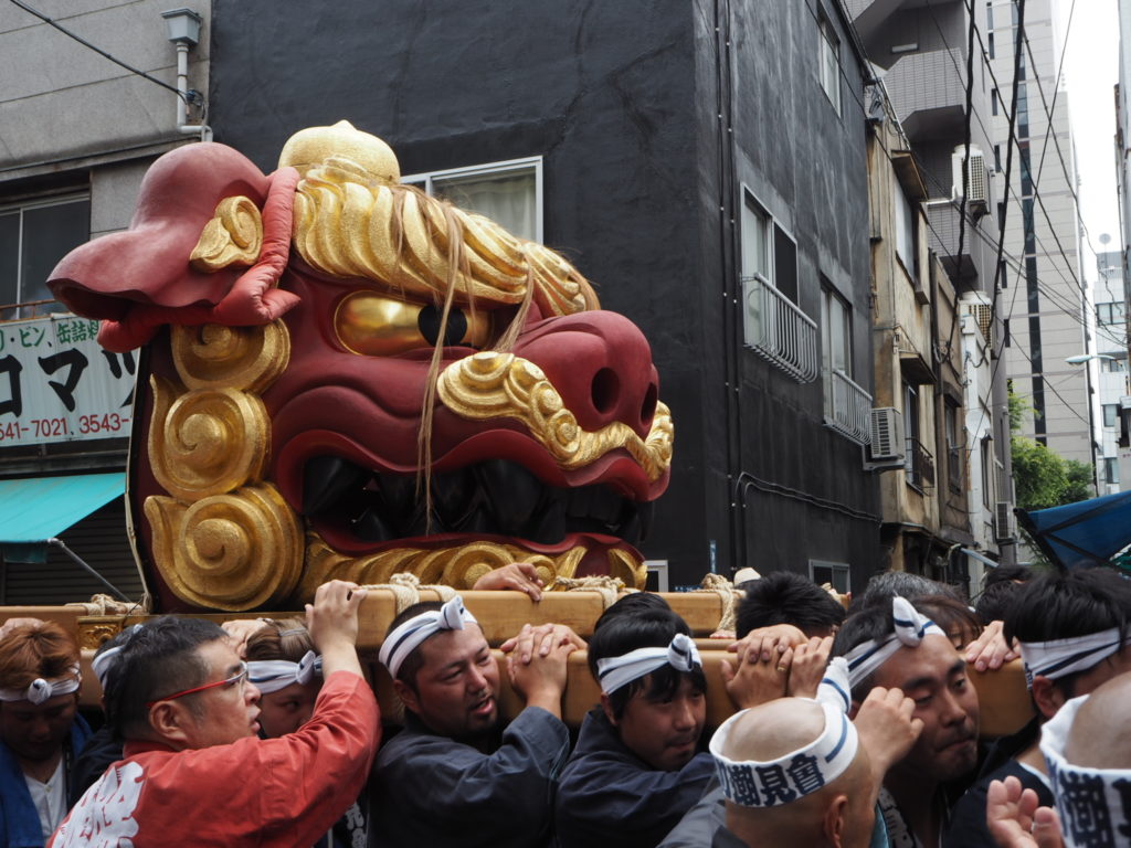 つきじ獅子祭り5