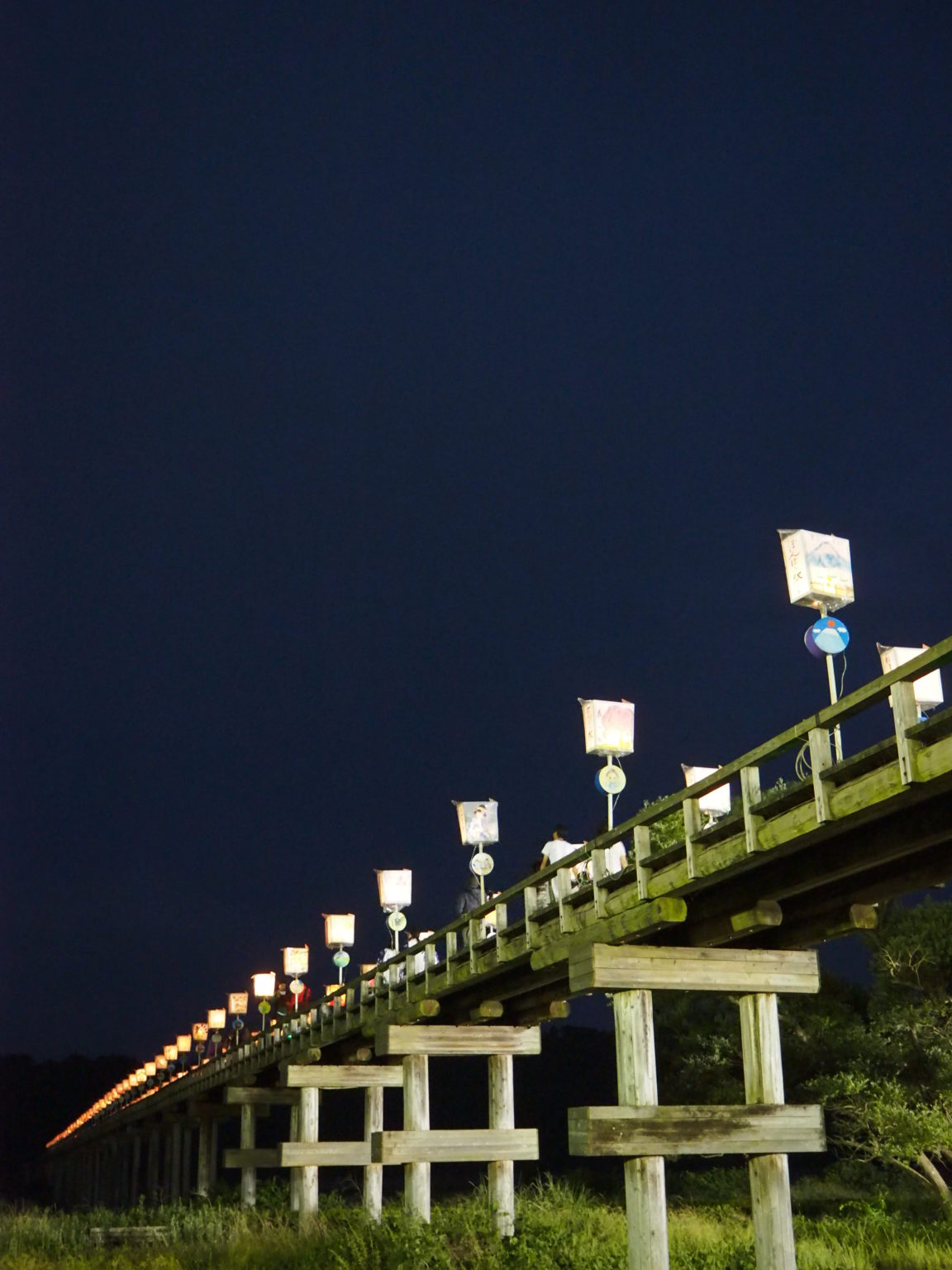 蓬莱橋ぼんぼり祭り５