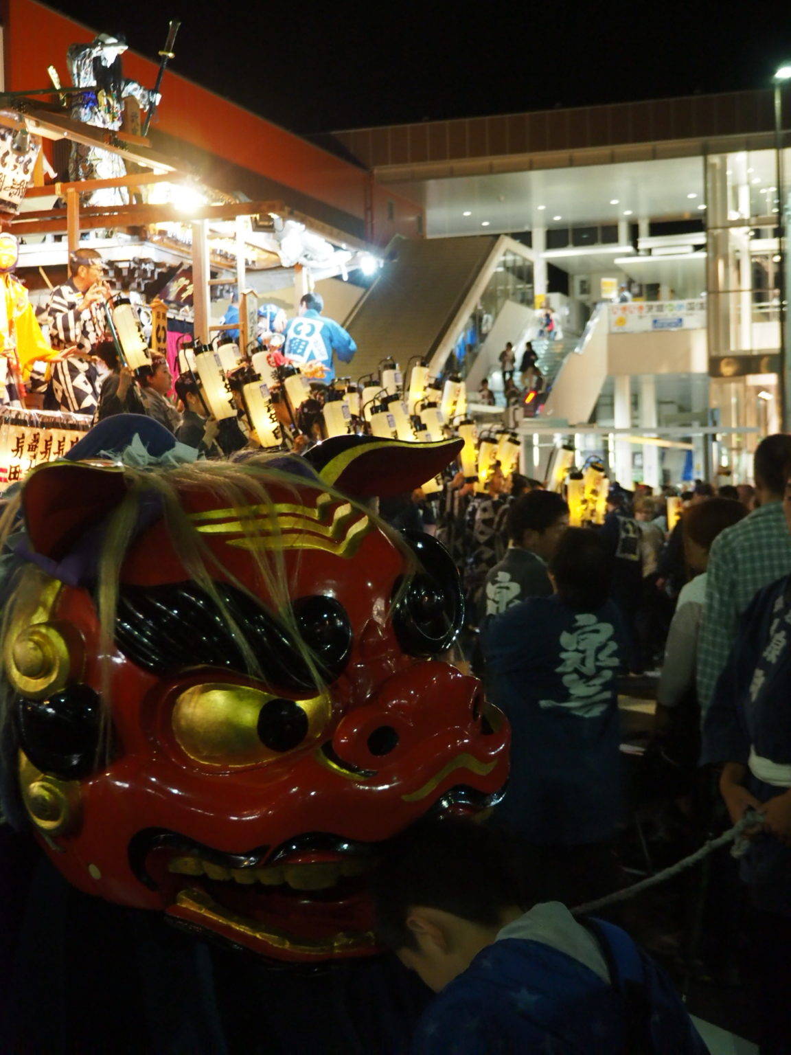 特大サイズ】関東三大祭り石岡の獅子頭（常陸獅子） - アンティーク 